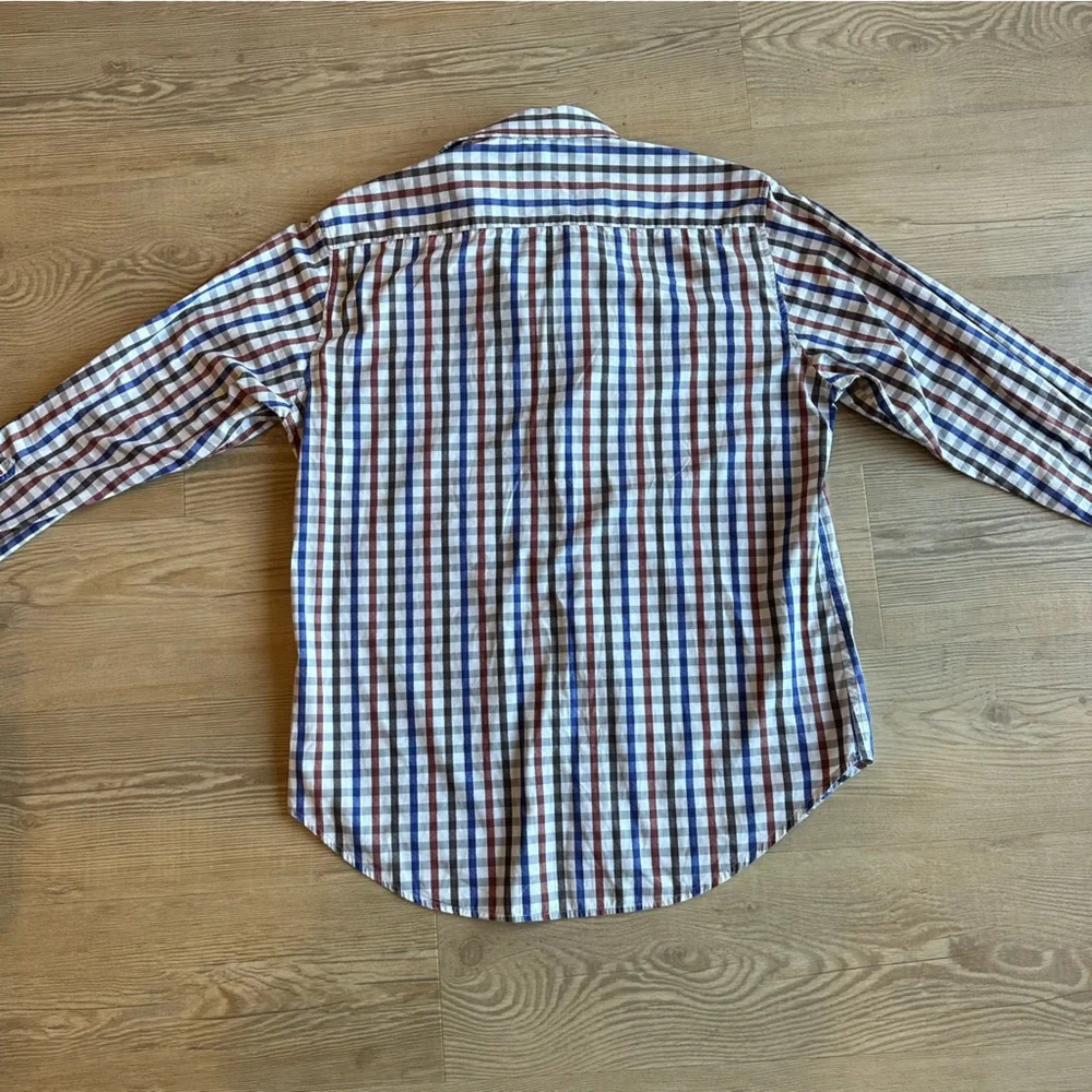 Robert Graham Modern Americana Men’s button down shirt size medium plaid - Picture 6 of 16